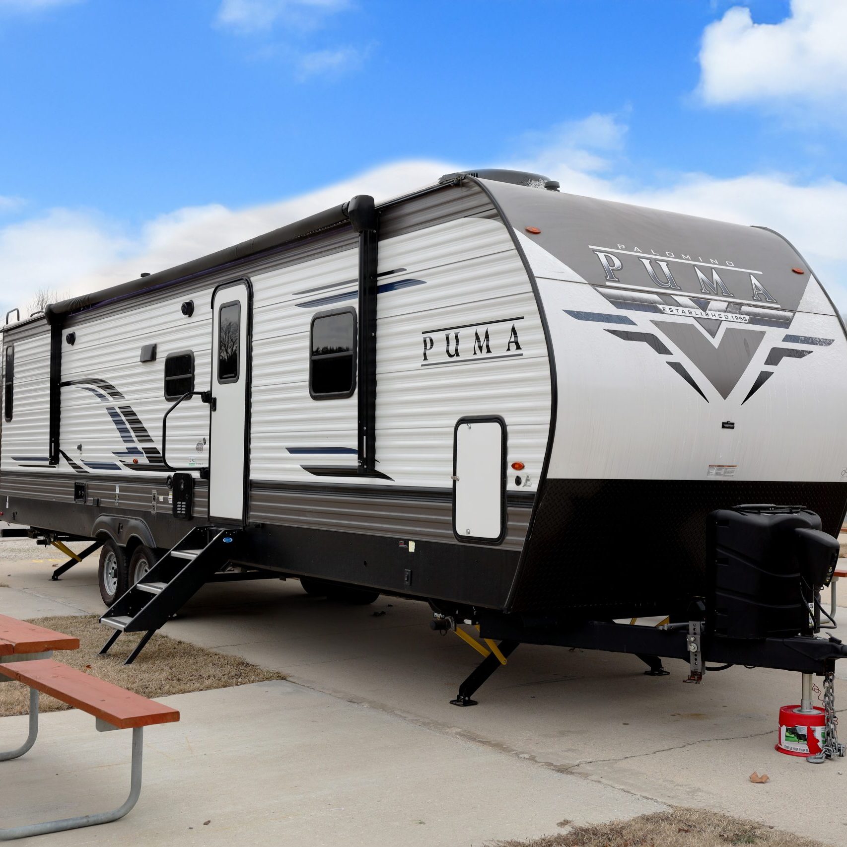 2022-Palomino-Puma-32RBFQ2B-Gratitude. Presented by Stone-Mountain-RV-&-Camper-Rentals! We are excited to work with you! Reach us at http://StoneMountainRVs.com